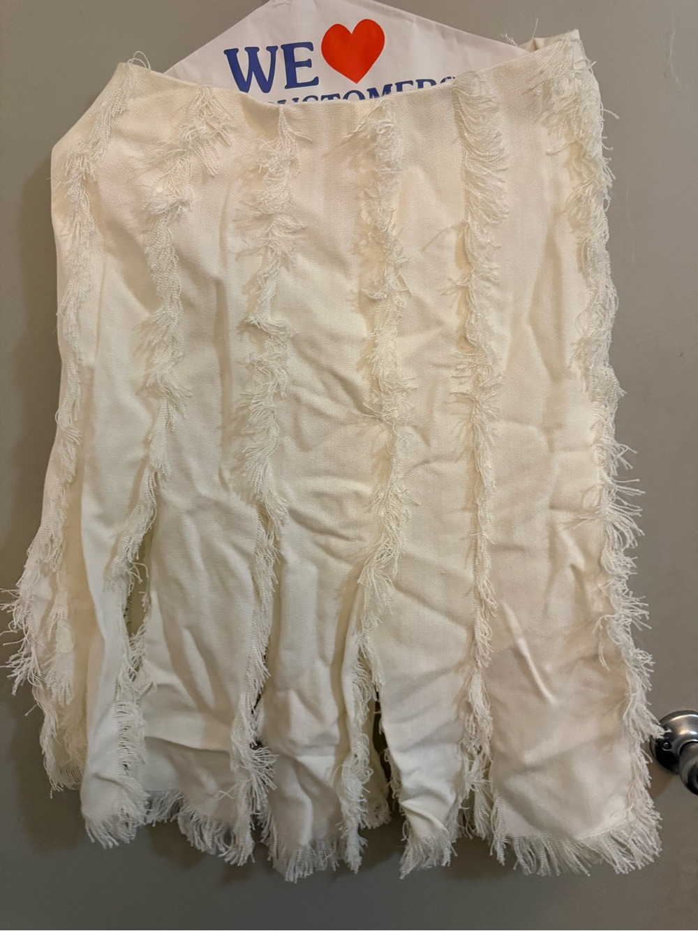 Emilio Pucci Ivory Textured Skirt